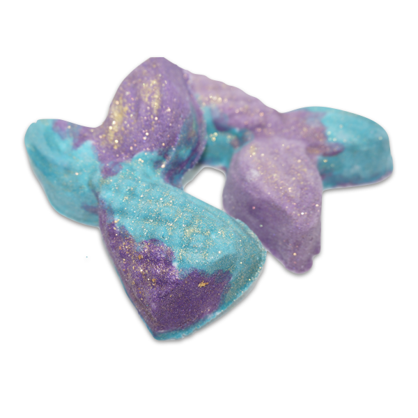 mermaid's tail bath bomb