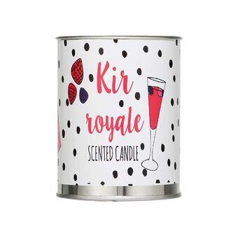candlelight kir royale candle