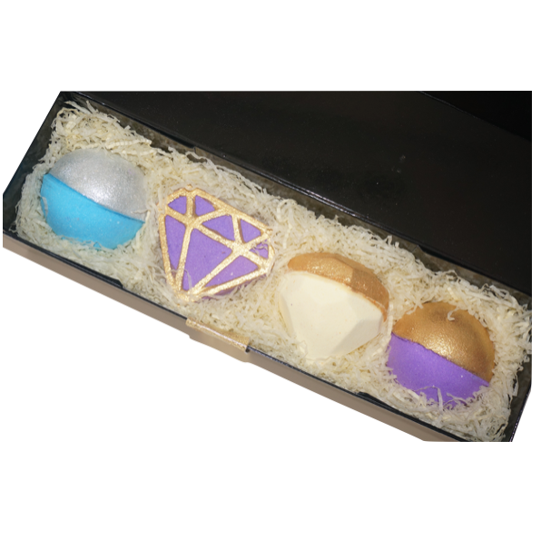 luxury bath bomb gift set