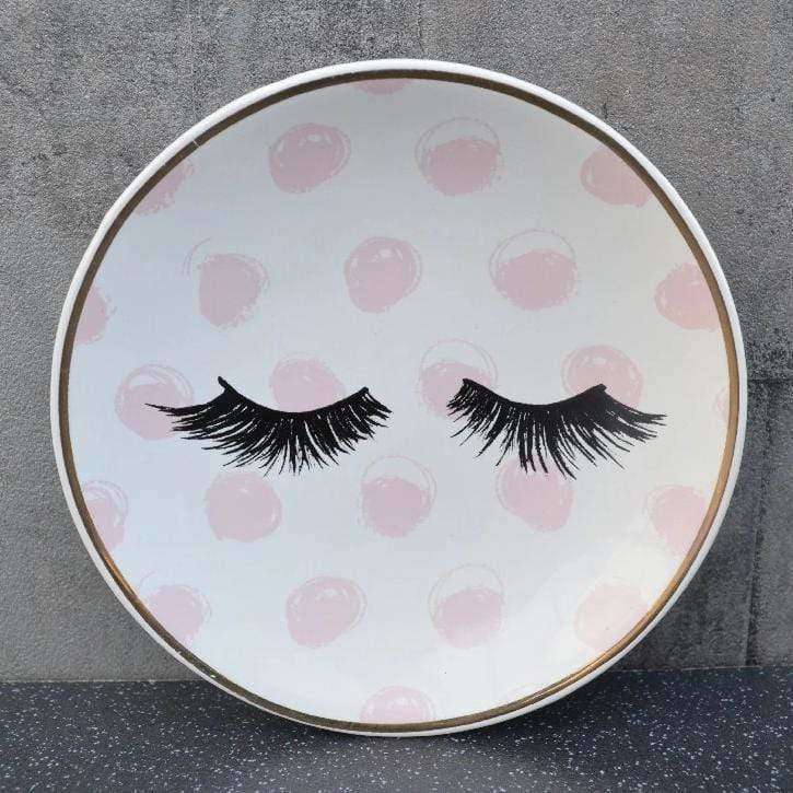 candlelight eyelash soap dish