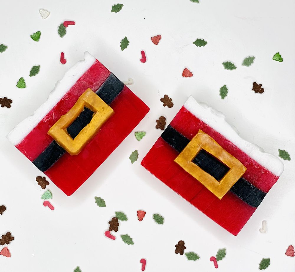 Handmade Christmas soap