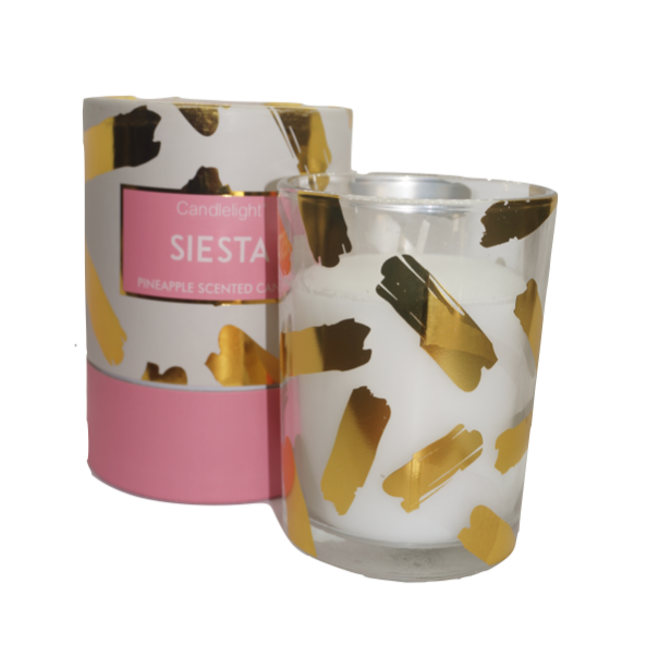 pineapple candle