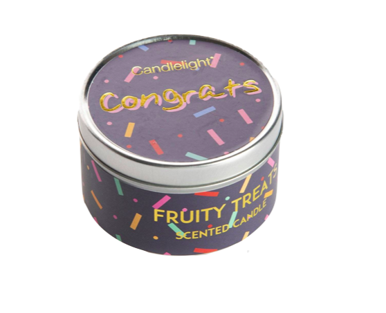 candlelight congrats candle