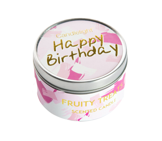 Candlelight happy birthday candle