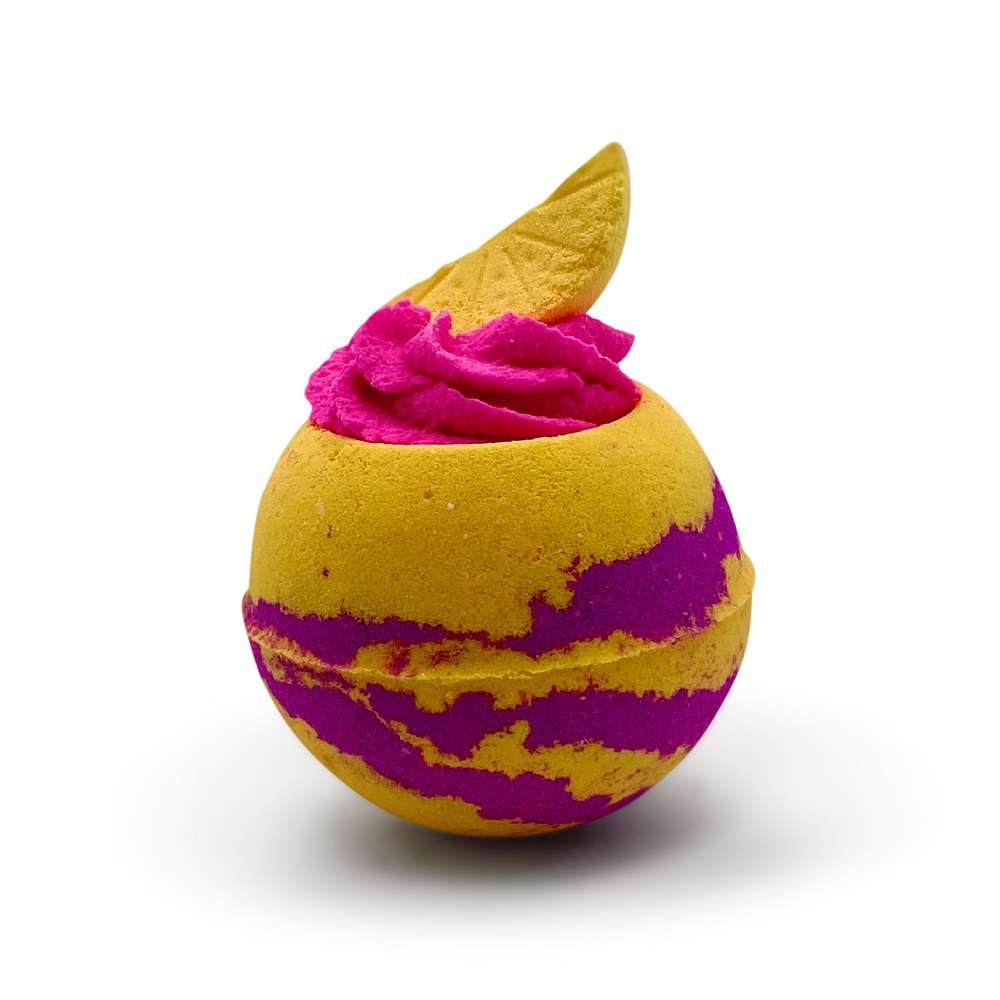 pink lemonade bath bomb uk