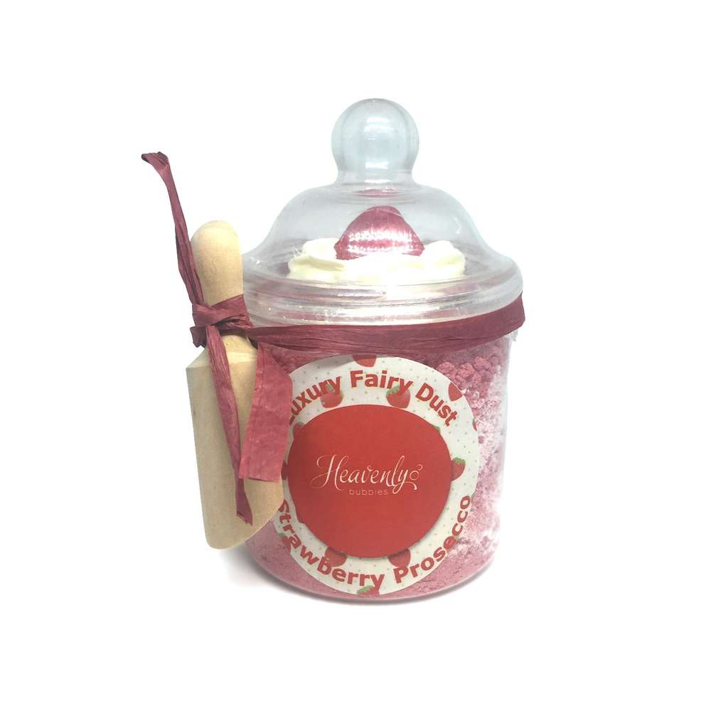 strawberry prosecco fairy dust