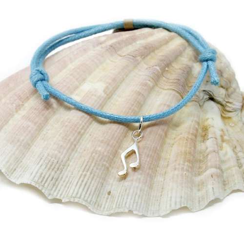 musical note cotton bracelet