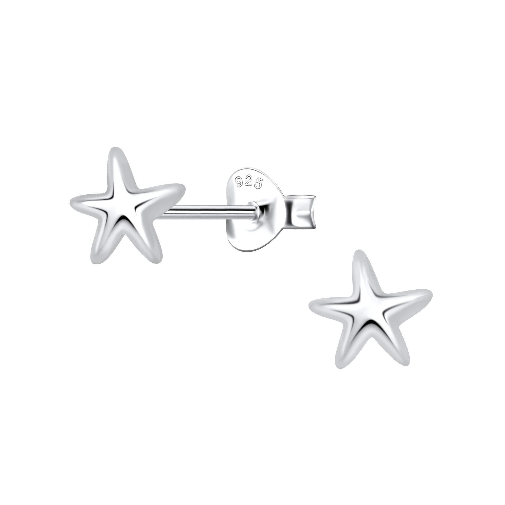 small starfish studs