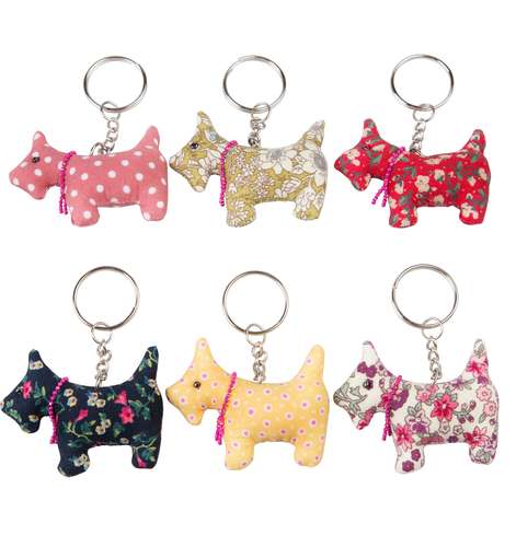 Scottie Dog keyring