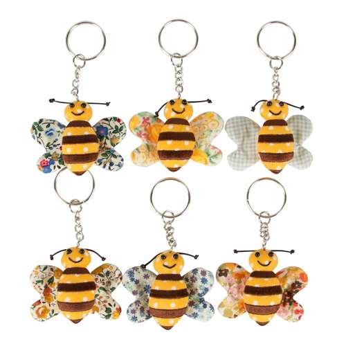 Bee key rings
