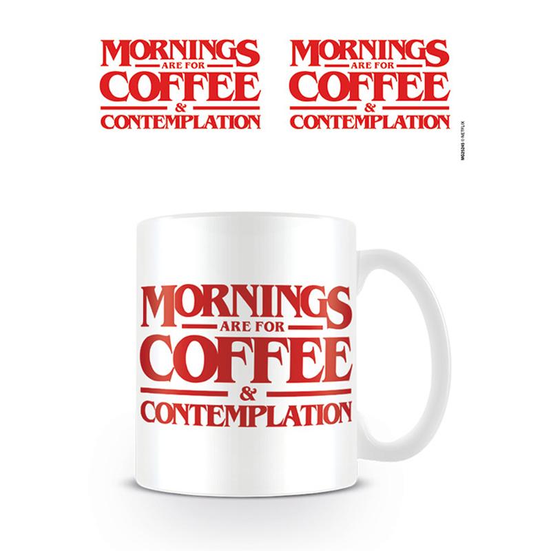 Stranger Things (Coffee and Contemplation) Coffee Mug