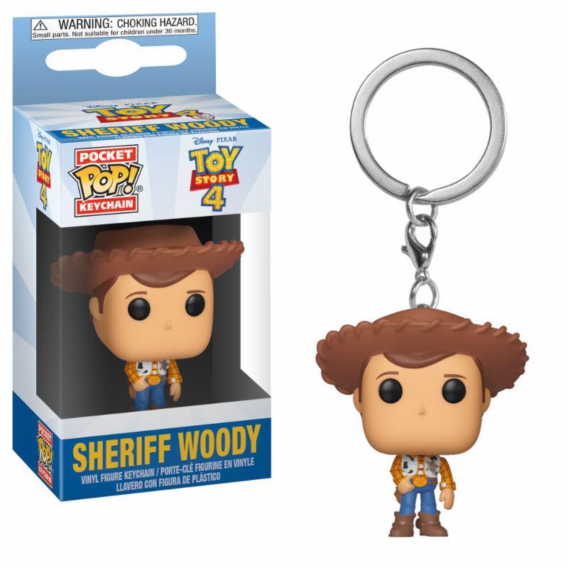 Toy Story 4 Pocket POP! Vinyl Keychain Woody