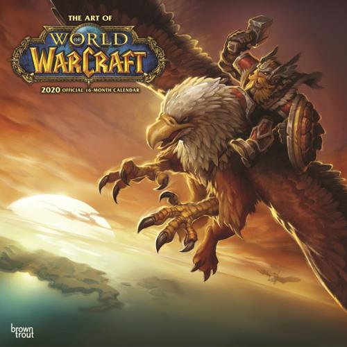 World of Warcraft 2020 Square Wall Calendar