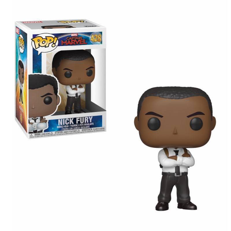 Captain Marvel POP! Marvel Vinyl Bobble-Head Figure Nick Fury