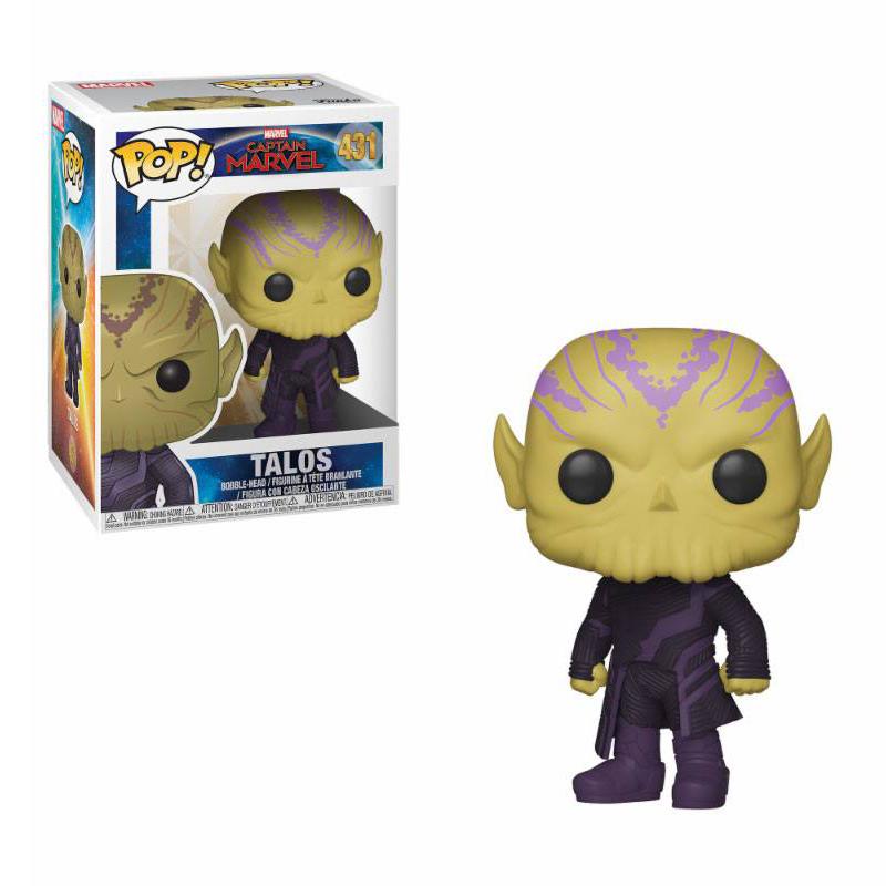 Captain Marvel POP! Marvel Vinyl Bobble-Head Figure Talos