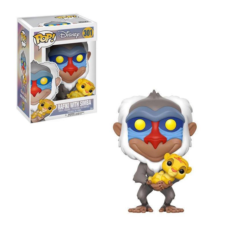 The Lion King POP! Disney Vinyl Figure Rafiki & Simba