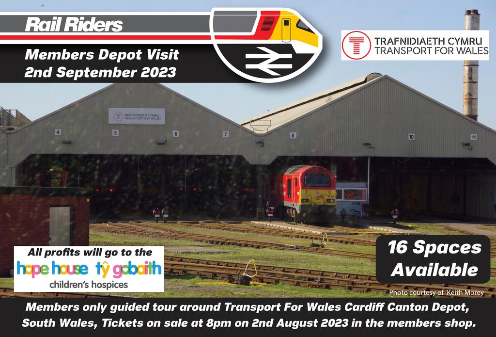 Cardiff Canton Depot Visit, 2nd September 2023