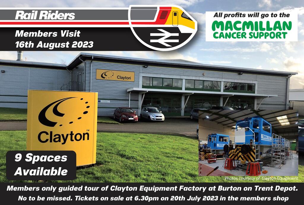 Clayton Equipment Tour 16th August 2023