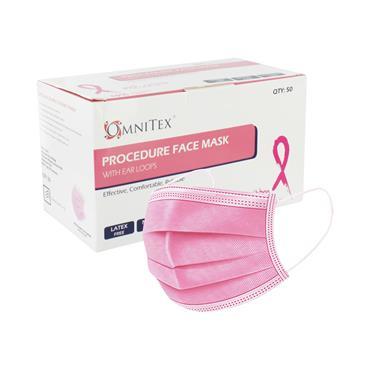 omnitex pink face mask