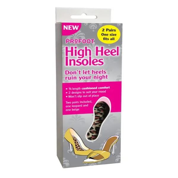 PROFOOT HIGH HEEL INSOLES Ballyduff Pharmacy