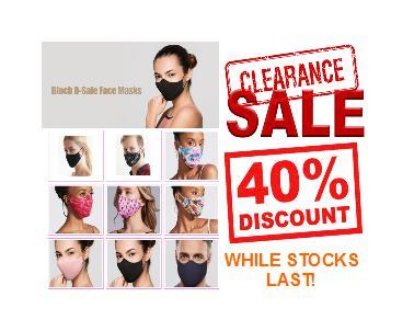 Bloch Face Masks to Clear