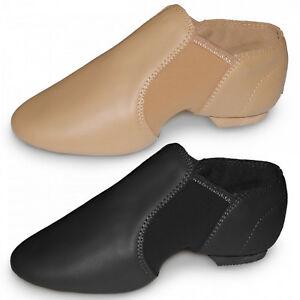 childrens tan jazz shoes