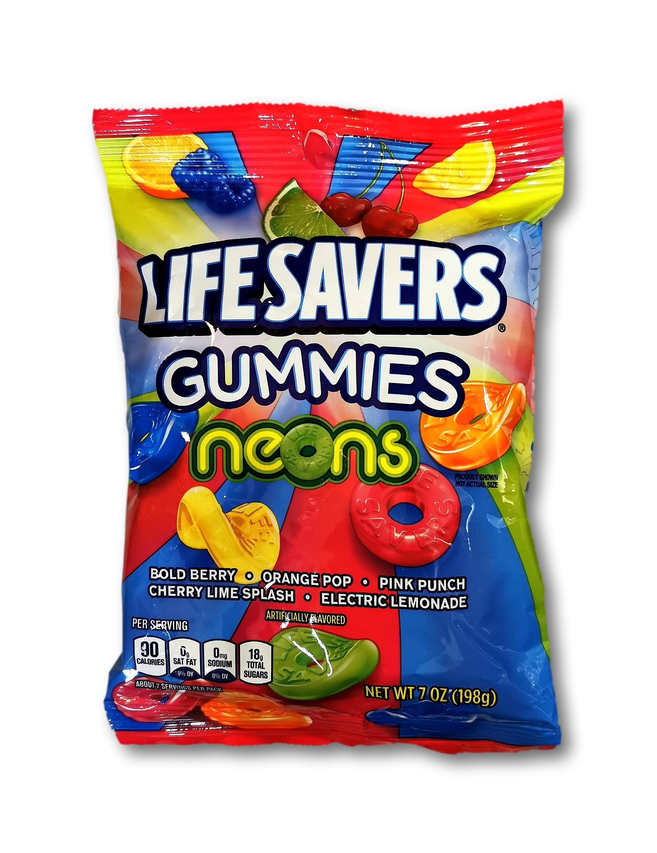 Lifesavers Gummies Neons 7OZ(198g)