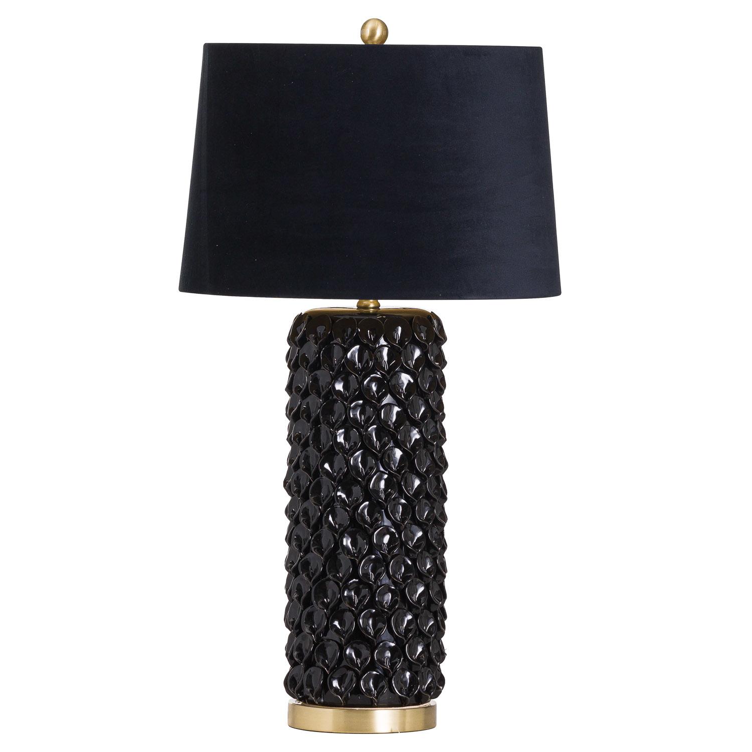 black velvet lamp