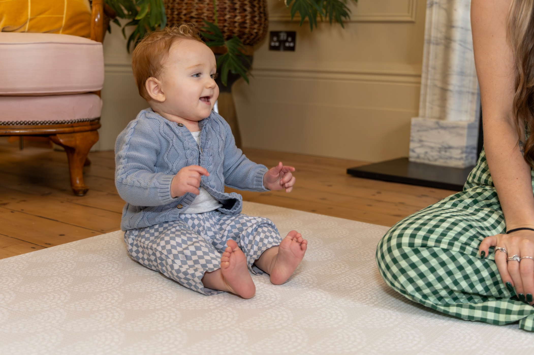 Baby on Playmat