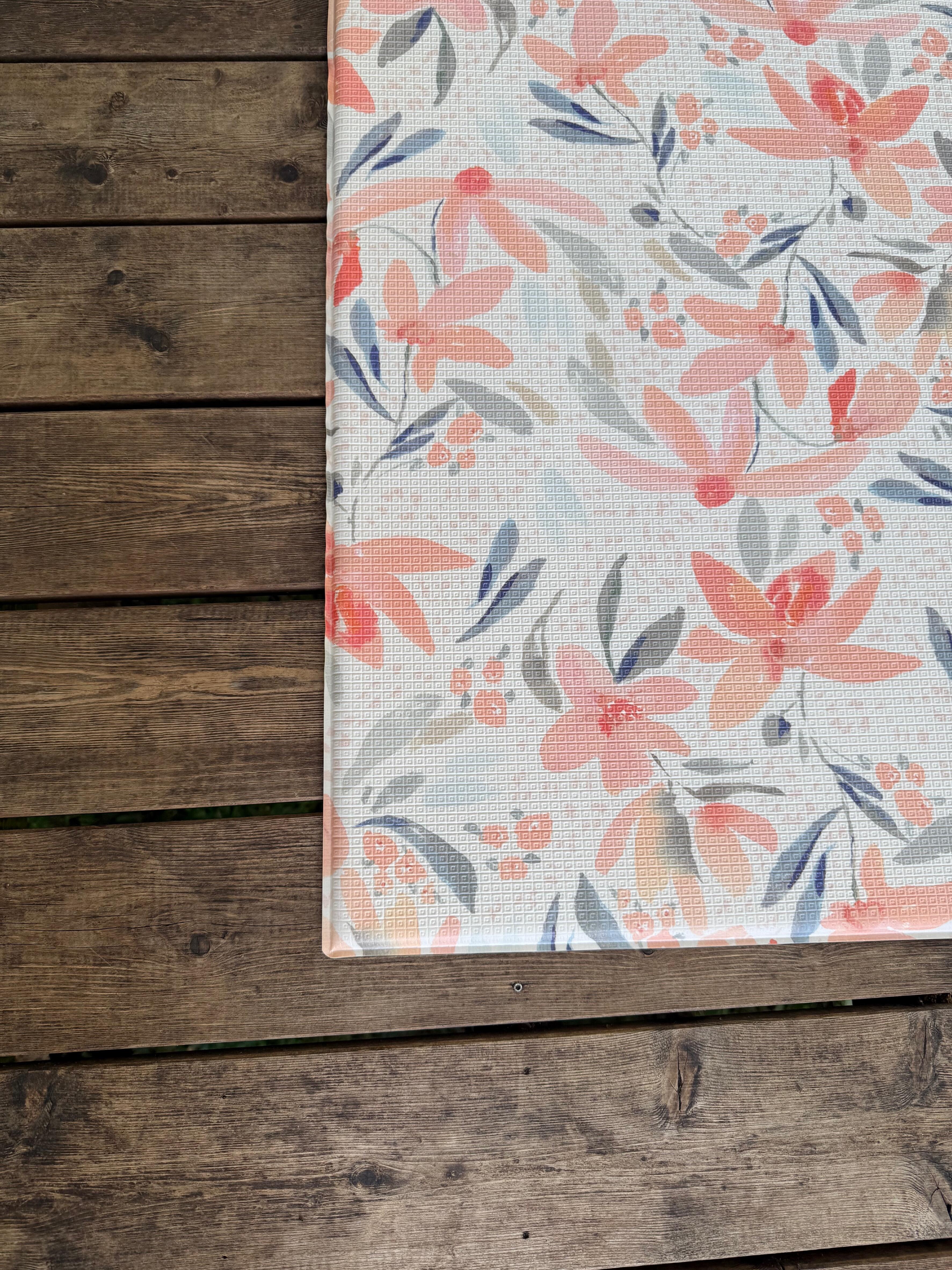 Soft neutral Antheia baby playmat β wipe-clean eco-friendly foam mat designed for stylish homes