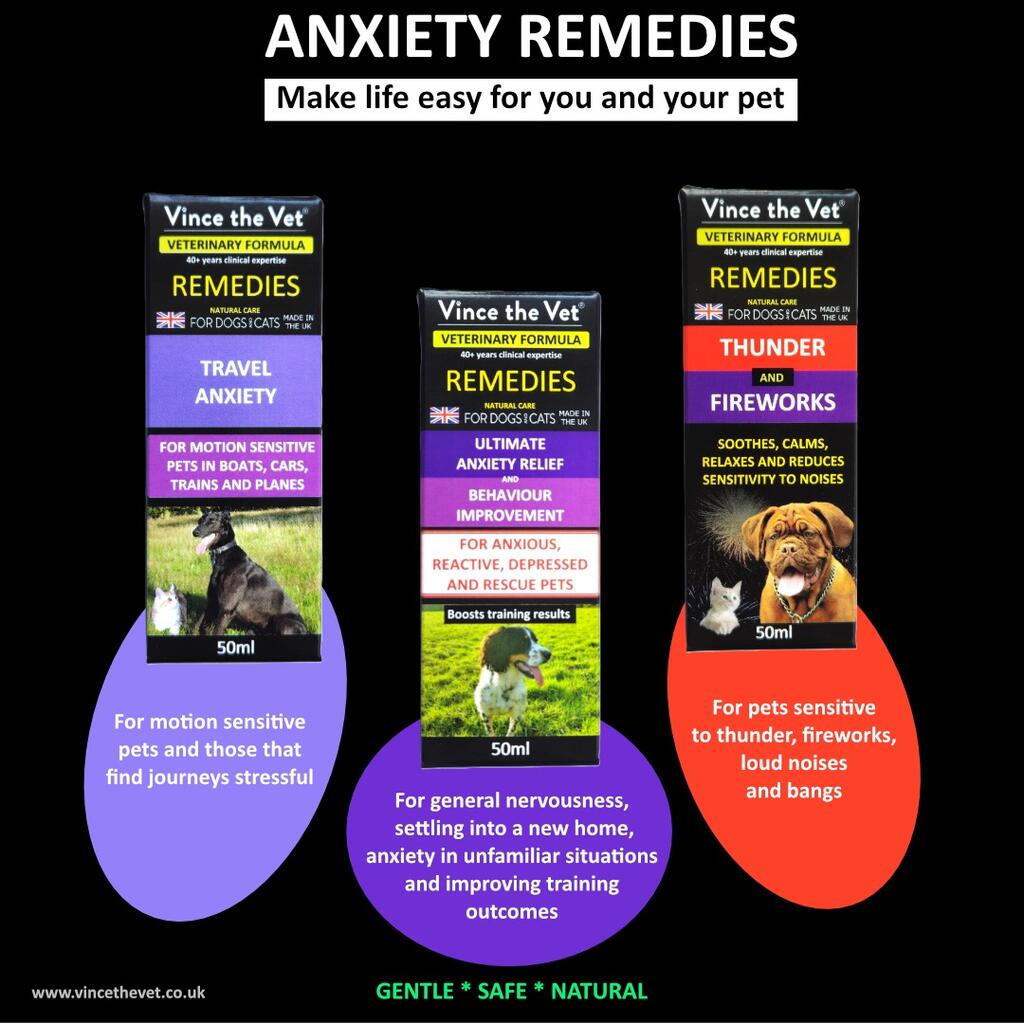 ANXIETY REMEDIES - MAKE LIFE EASY FOR YOU AND YOUR PET