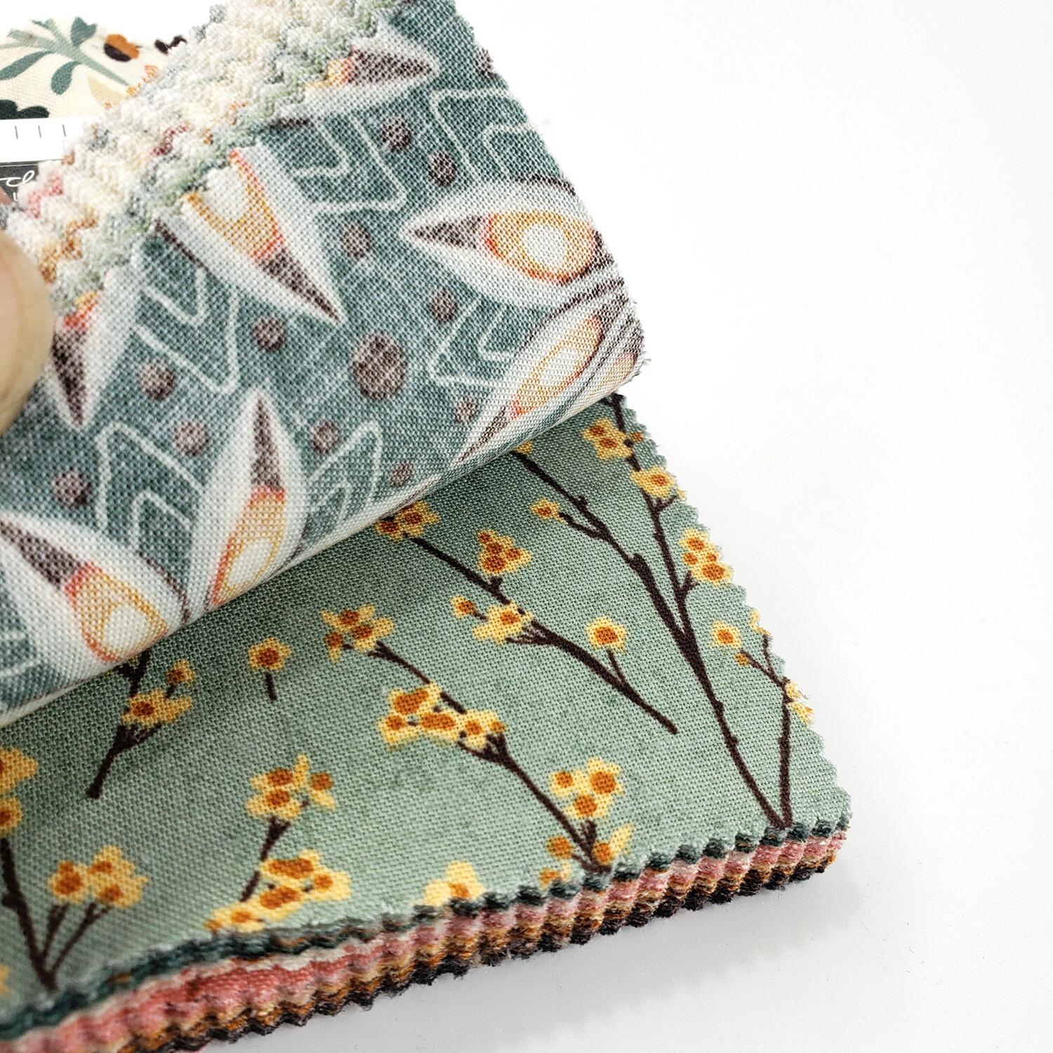 Moda, acorn hollow, basicgrey, autumnal fabric, autumn charm pack, woodland animals, 5 inch squares, patchwork squares