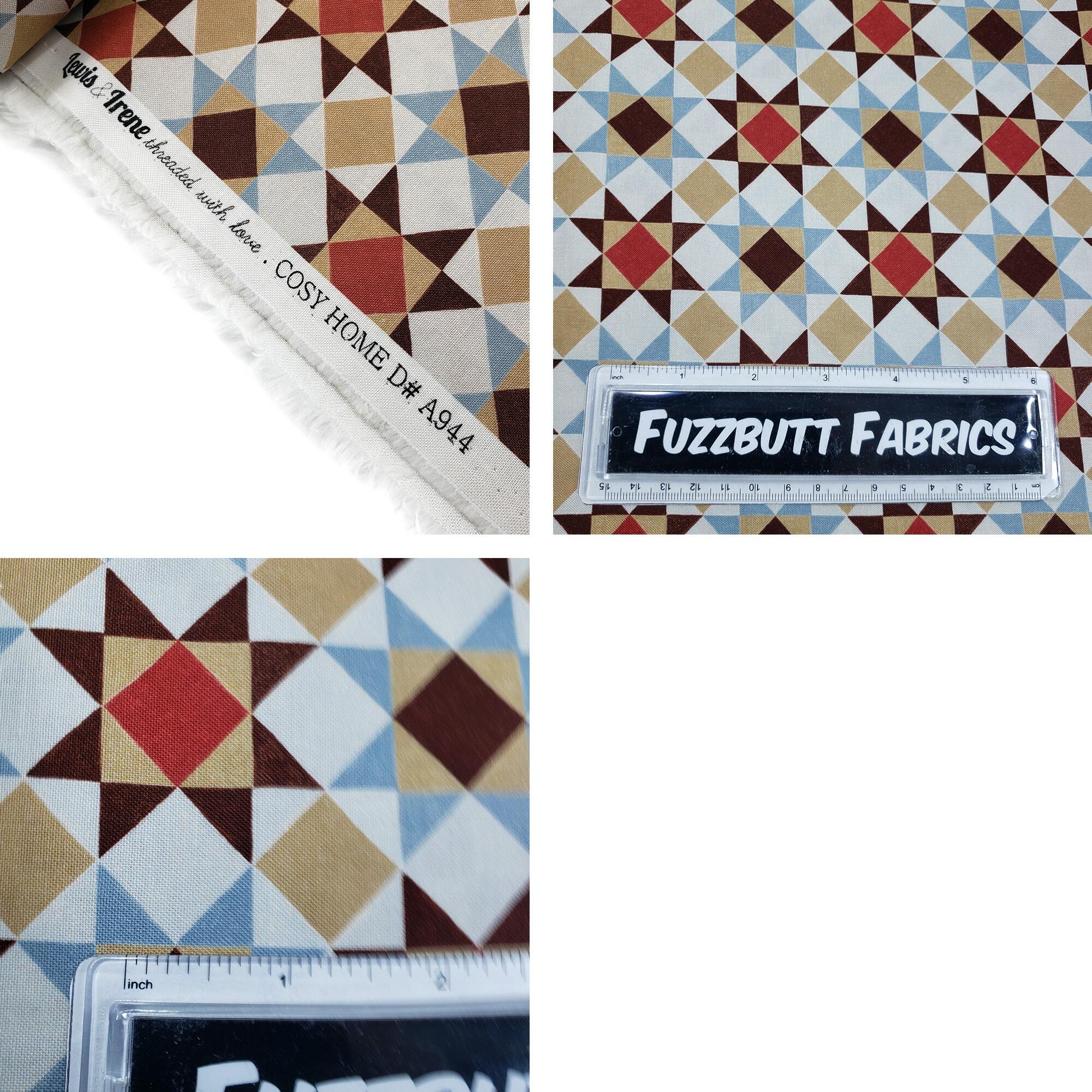 lewis & irene, cottagecore fabric, cosy home, patchwork cheater, whimsy cottage fabric, patchwork panels, easy quilt panel