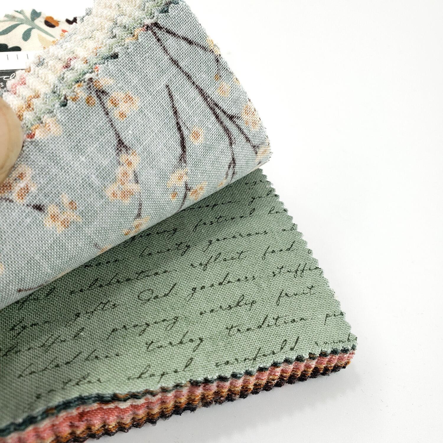 Moda, acorn hollow, basicgrey, autumnal fabric, autumn charm pack, woodland animals, 5 inch squares, patchwork squares