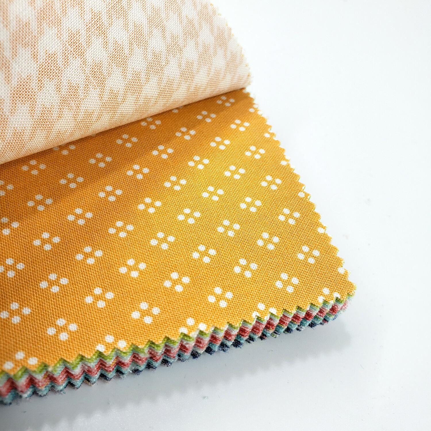 Moda, delightfully yours, sherri & chelsi,charm pack, floral, bright, modern florals, colourful patchwork squares