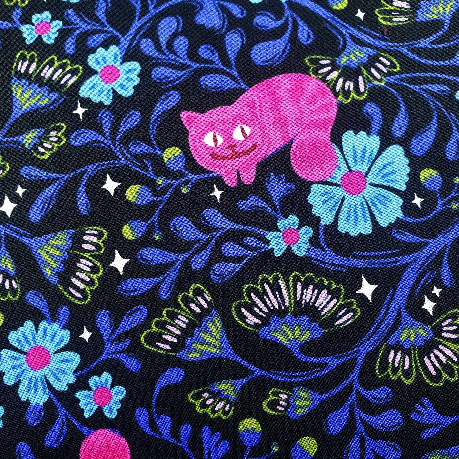hello alice, ruby star society, alice watts, alice in wonderland, cheshire cat, mad hatter, alice fabric,