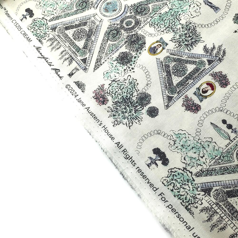 Riley Blake Jane Austen fabric, Mansfield Park fabric, jane austen quilt