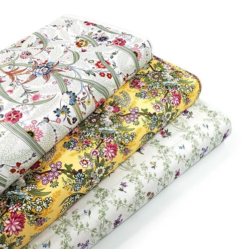 Pressed for time fabric, V&A museum fabric, craft cotton company, V&A fabric, vintage floral fabrics