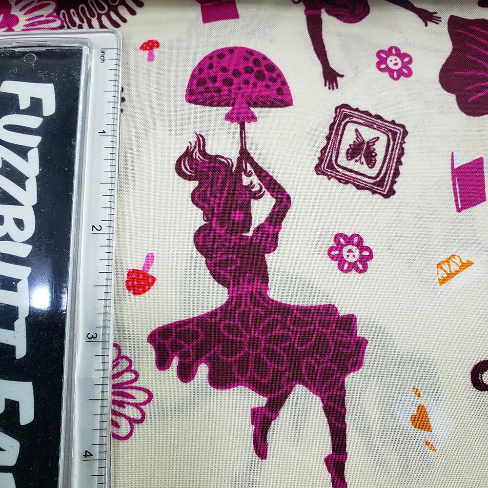 hello alice, ruby star society, alice watts, alice in wonderland, cheshire cat, mad hatter, alice fabric,