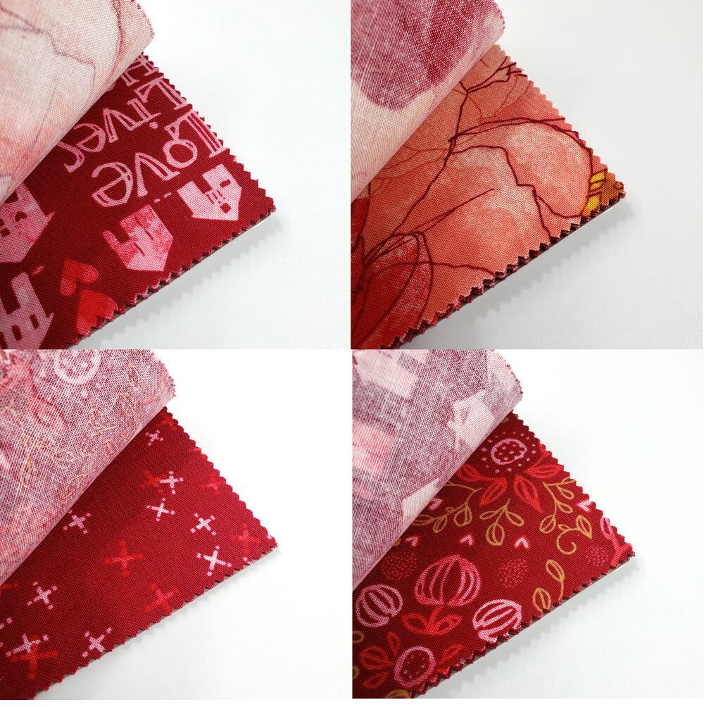 moda charm pack, fabric squares,cotton squares, patchwork cotton squares, darling peony, robin pickens, watercolour flowers