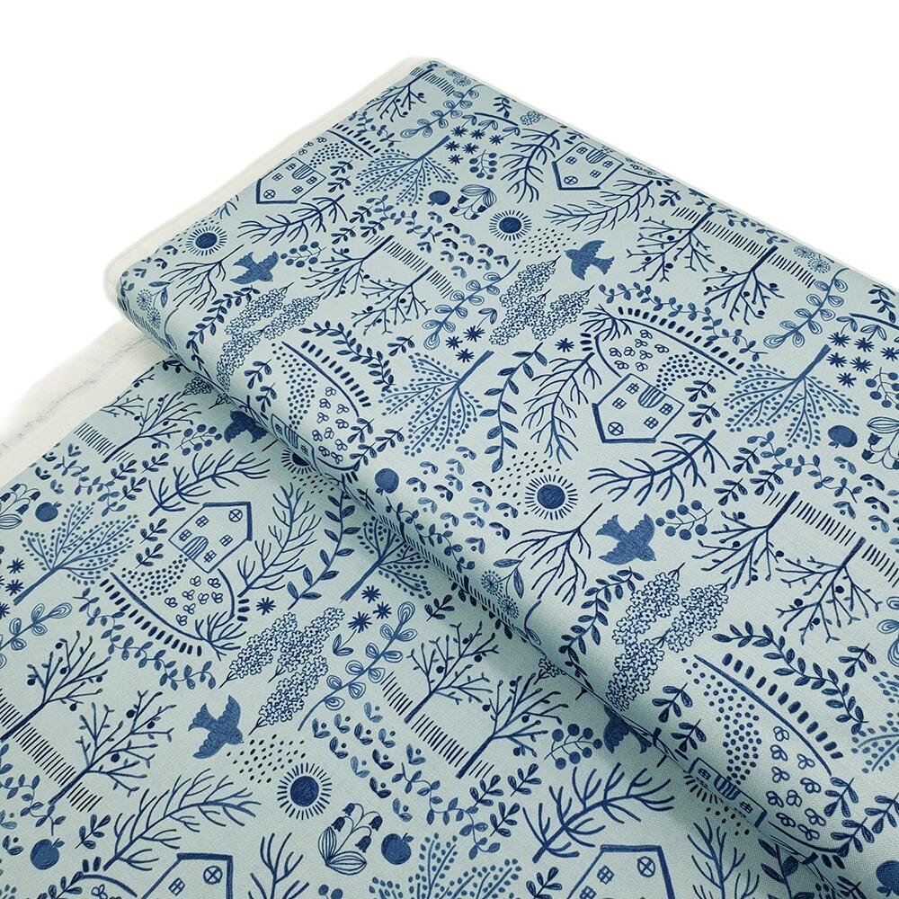 lewis & irene, cottagecore fabric, cosy home, patchwork cheater, whimsy cottage fabric, patchwork panels, easy quilt panel
