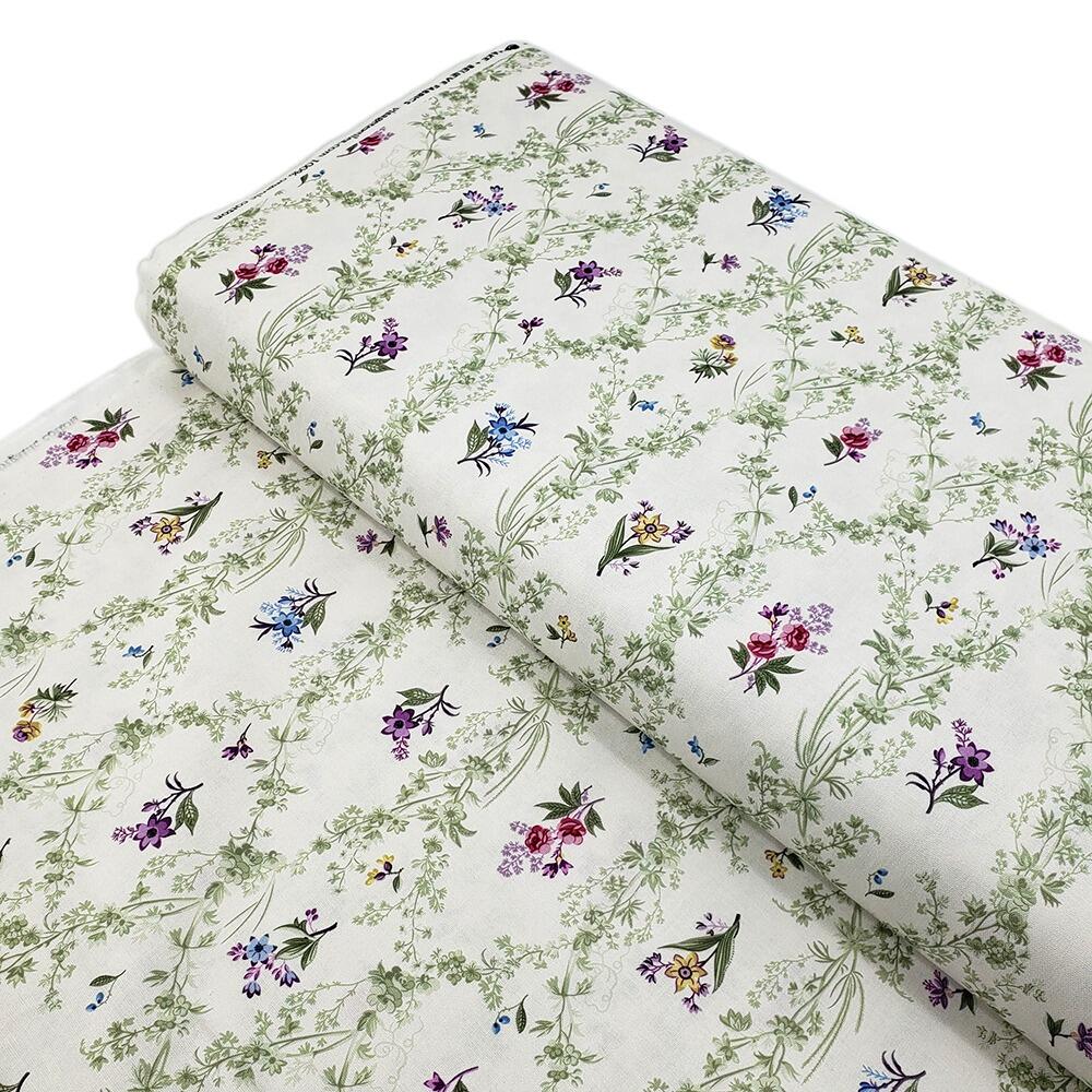 Pressed for time fabric, V&A museum fabric, craft cotton company, V&A fabric, vintage floral fabrics