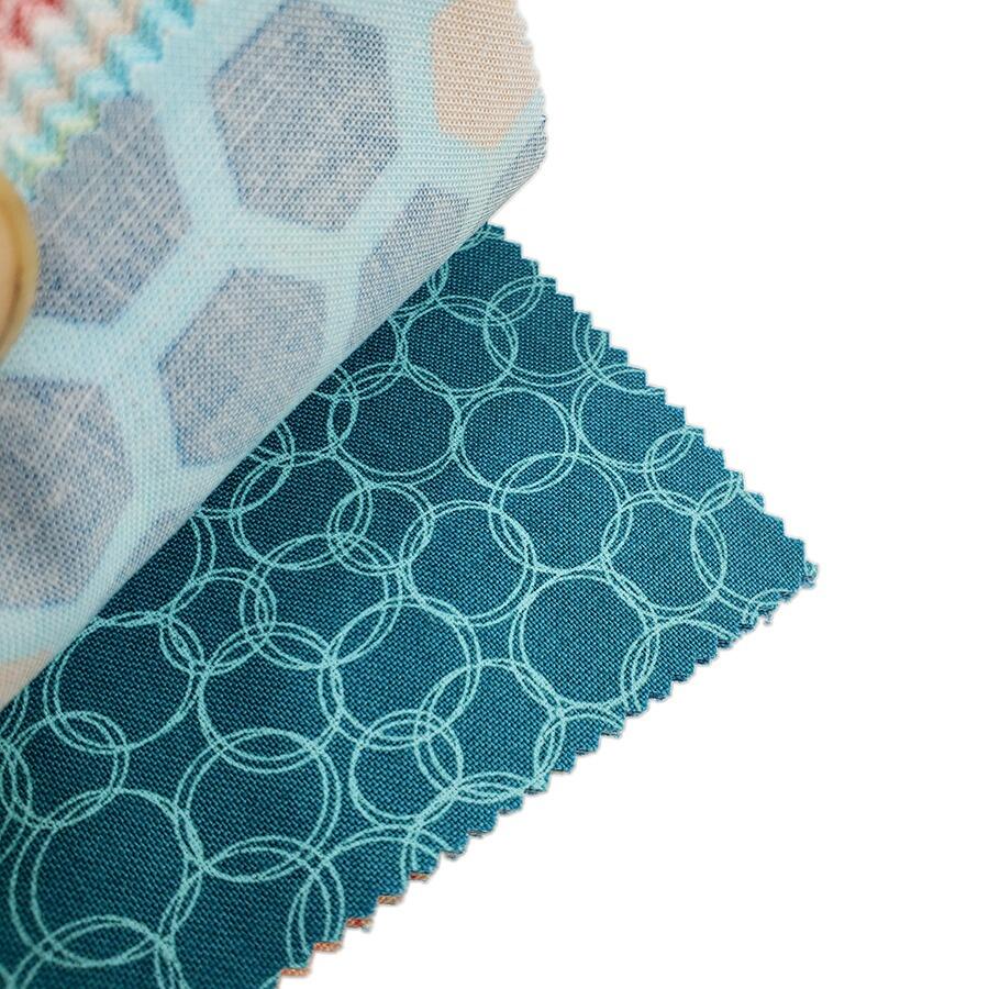 moda charm pack, honeyed horizon, Keri Anguiano, modern charm pack, hexies, florals, bright colours, summer fabric, cotton squares