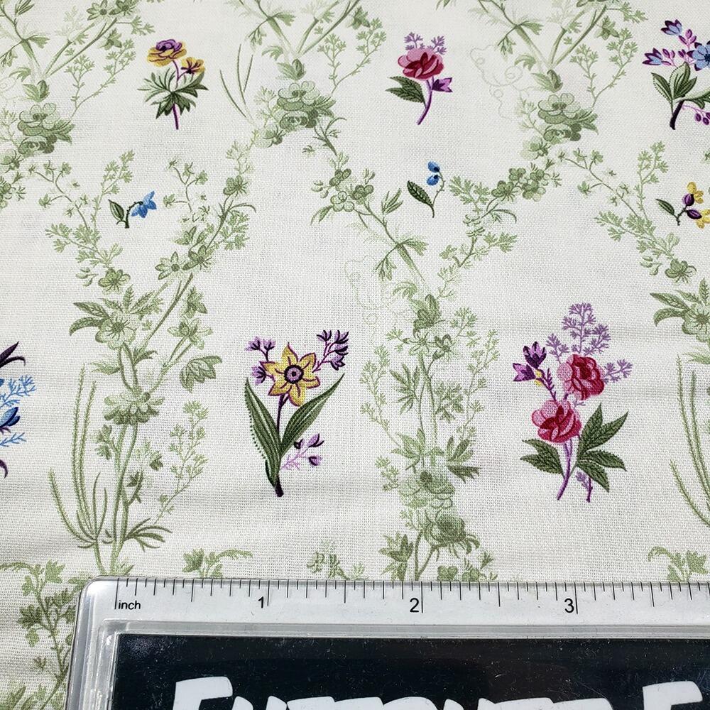 Pressed for time fabric, V&A museum fabric, craft cotton company, V&A fabric, vintage floral fabrics
