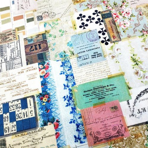 junk journal fabric uk