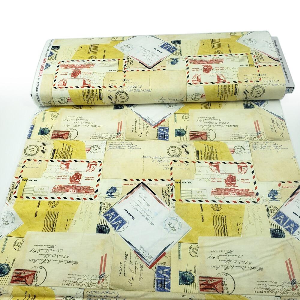sew america, vintage letters, wartime letters, j wecker frisch,junk journal fabric, slow stitch, vintage style, old adverts, ephemera