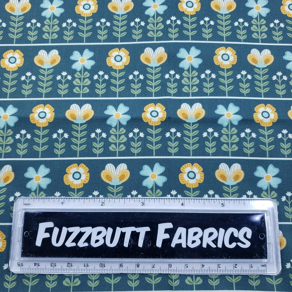 Skyborne Grace fat quarters, Alexander Holt, storks, florals, japanese style fabric