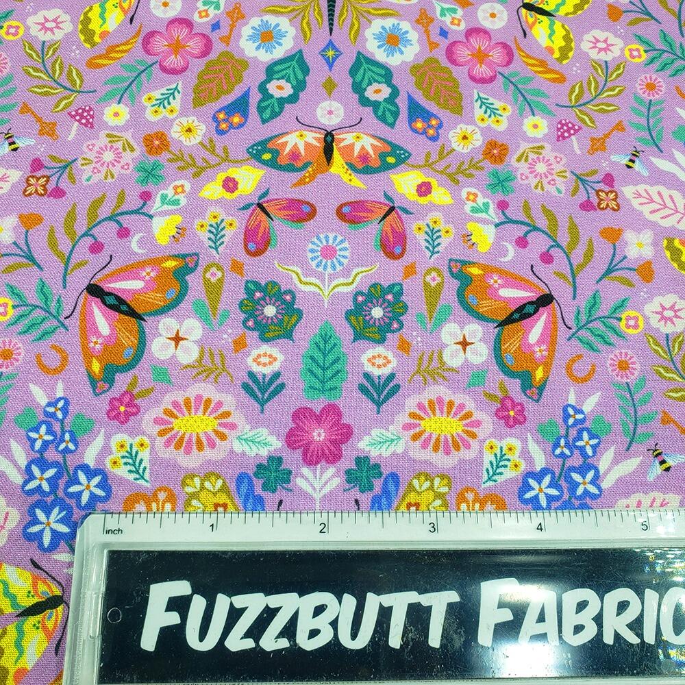 bethan janine, lucky charms, birds and butterflies, butterfly fabric, swallow birds fabric, wildflower fabric