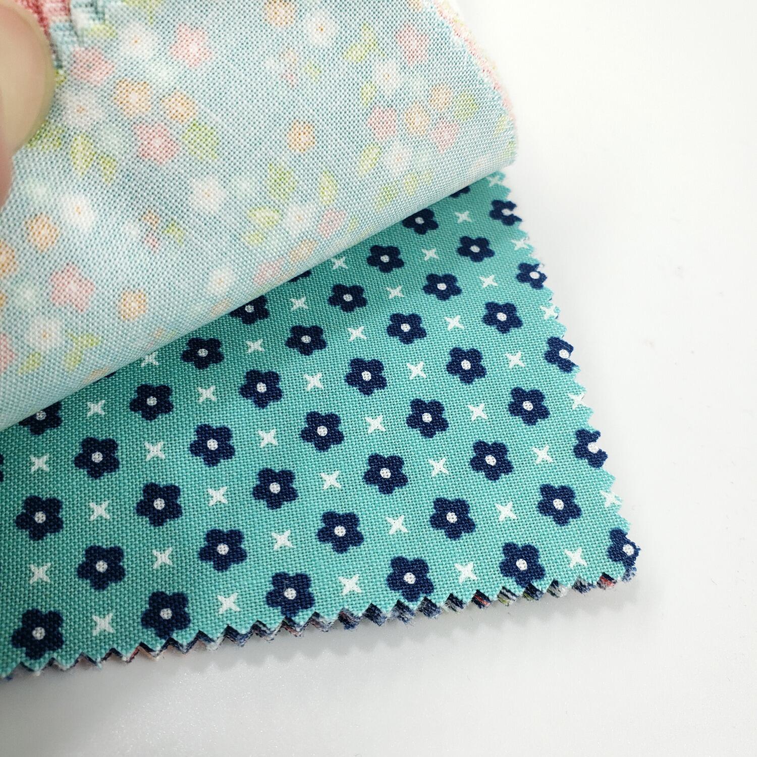 Moda, delightfully yours, sherri & chelsi,charm pack, floral, bright, modern florals, colourful patchwork squares