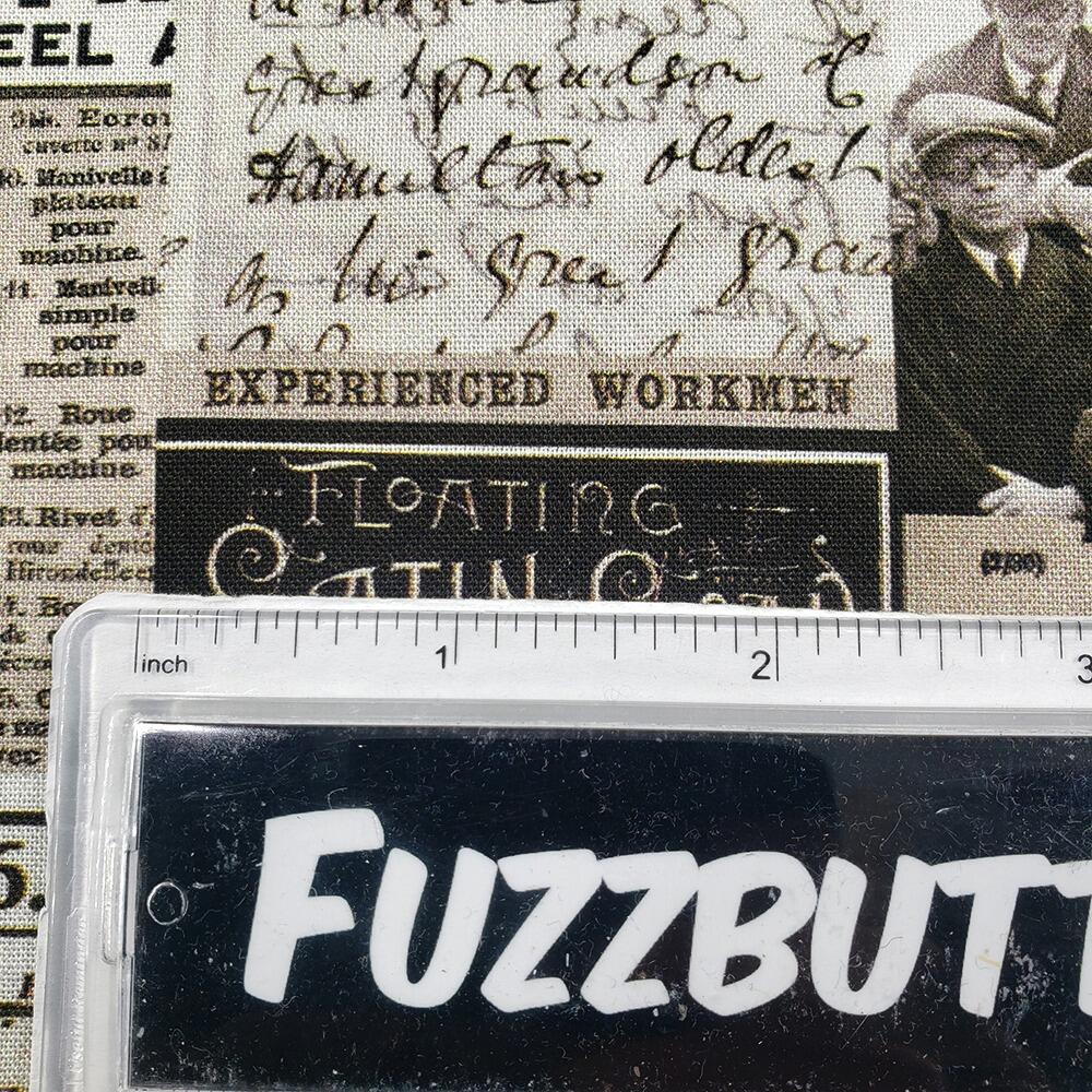vintage montage, Tim Holtz fat quarter, palette, junk journal fabric, slow stitch, vintage style, eclectic elements, monochrome, abandoned, junk journal fabric